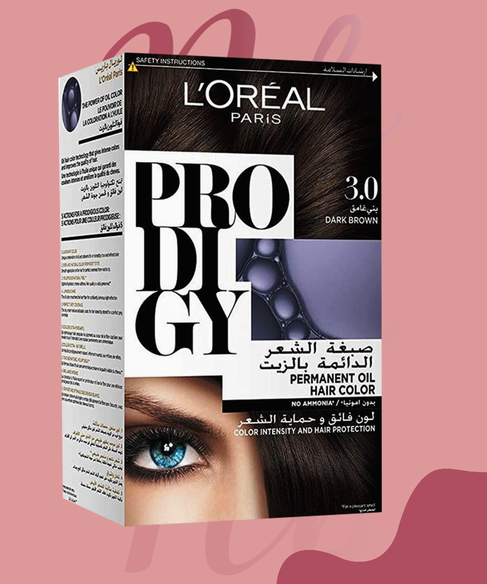 LOREAL PRODIGY HAIR COLOR NO (3.0) DARK BROWN