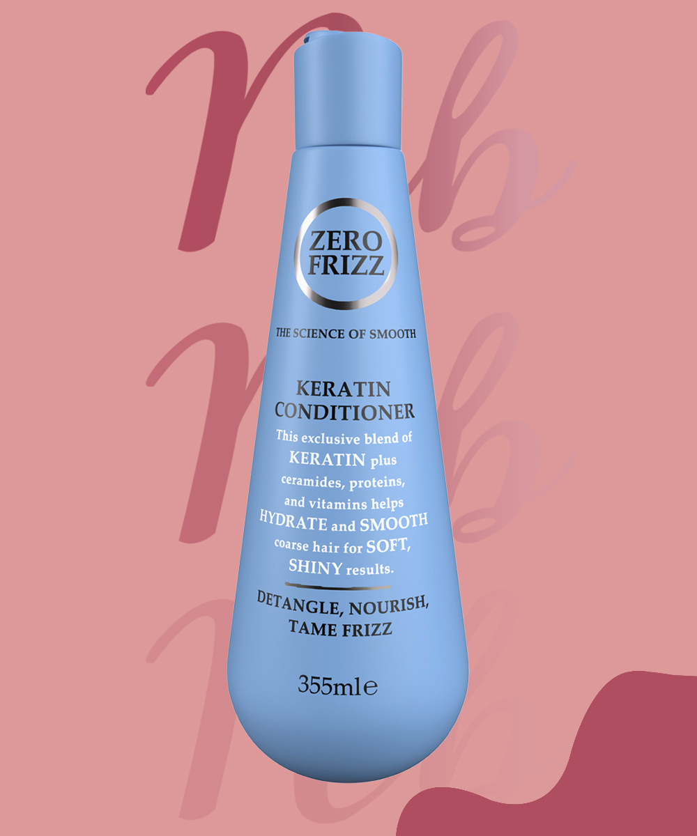 ZERO FRIZZ KERATIN CONDITIONER SMOOTHING 355 ML