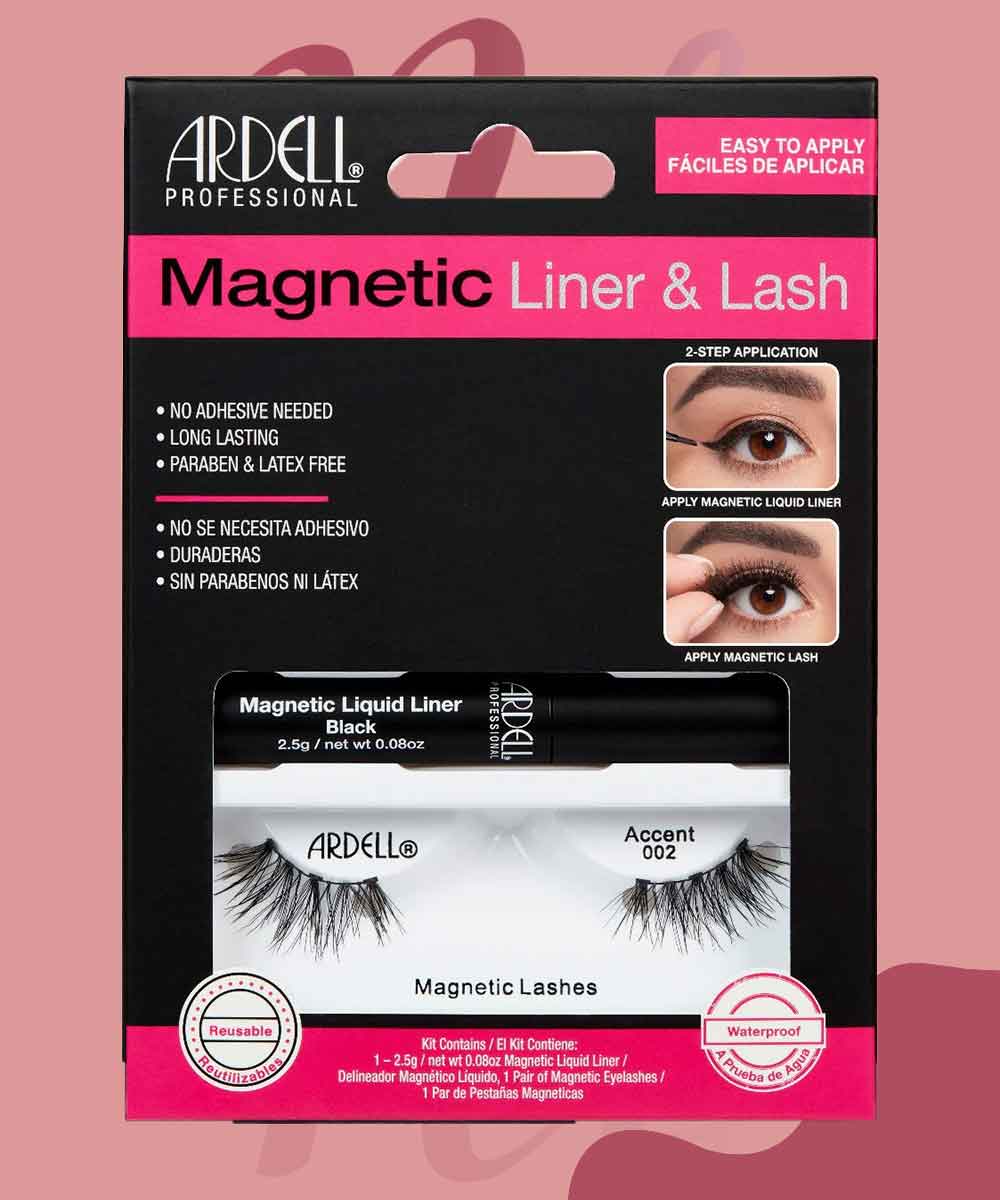 ARDELL MAGNETIC LINER&LASHS (ACCENT 002) رموش