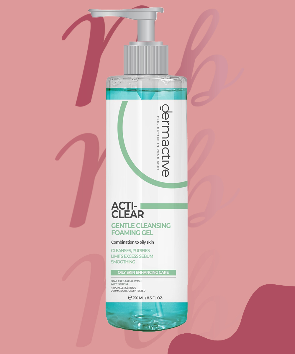DERMACTIVE ACTI-CLEAR CLEANSING FOAMING GEL PUMP 250ML