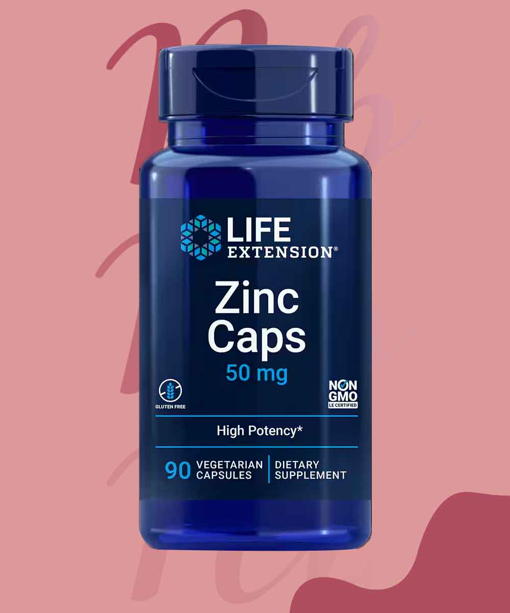ZINC 50 MG 90 CAPS (LIFE)