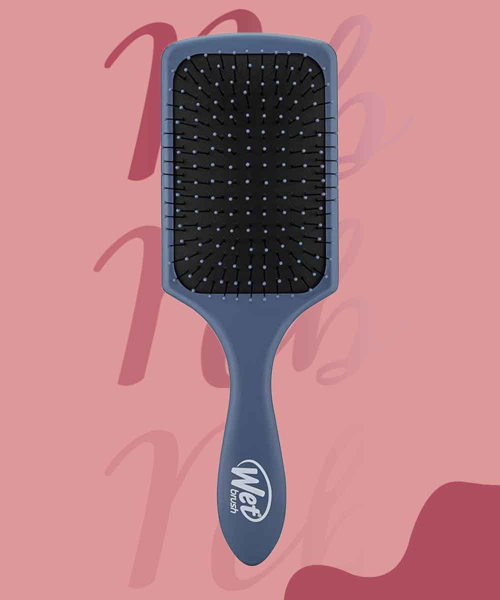 WET BRUSH PADDLE DETANGLER BLUE(1747)فرشة شعر