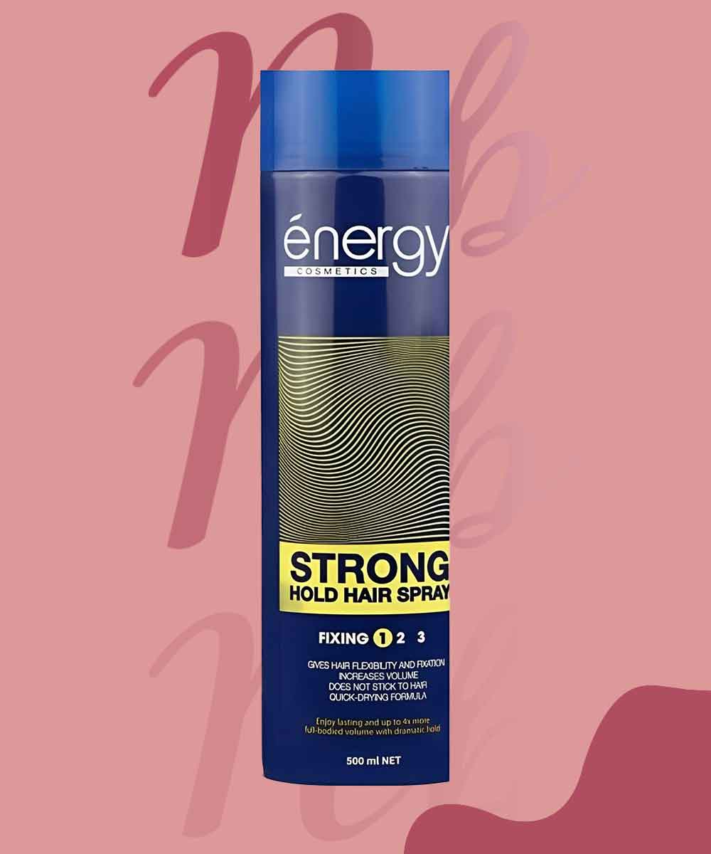 ENERGY HAIR SPRAY STRONG HOLD (FIXING 1) 500ML
