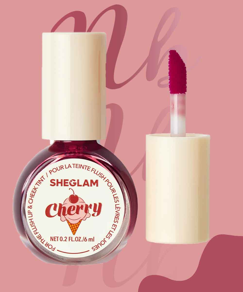 SHEGLAM THE FLUSH LIP&CHEEK TINT (CHERRY PICKED) 6ML