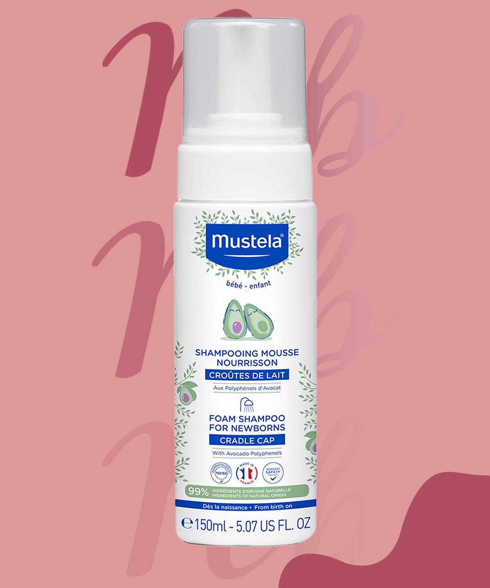 MUSTELA FOAM SHAMPOO FOR NEWBORNS 150ML