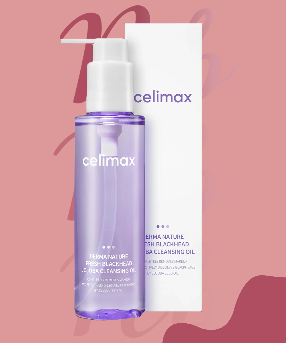 CELIMAX DERMA NATURE BLACK HEAD JOJOBA CLEANSING OIL 150ML
