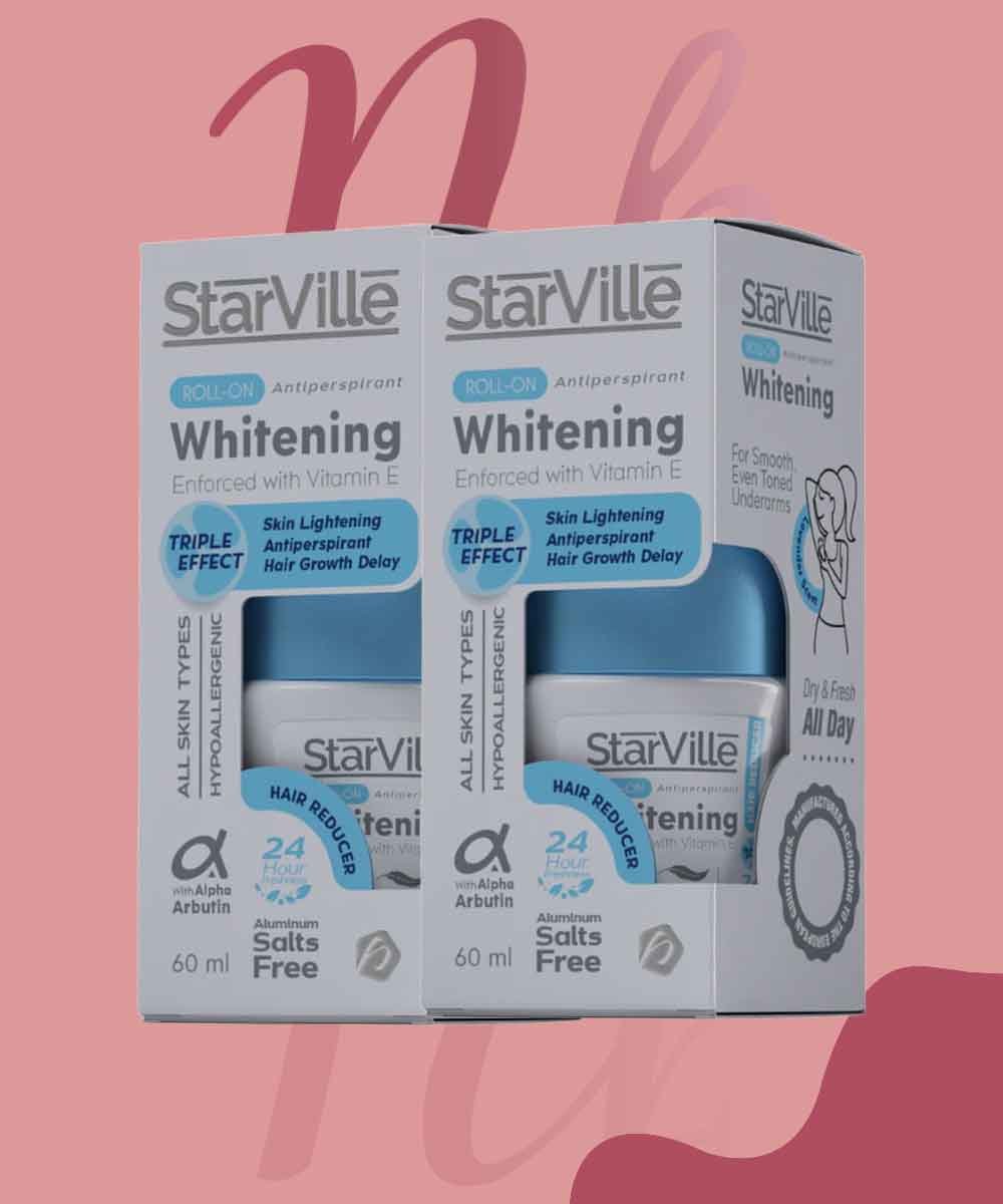 STARVILLE ROLL-ON HAIR REDUCER 60 ML 1+1
