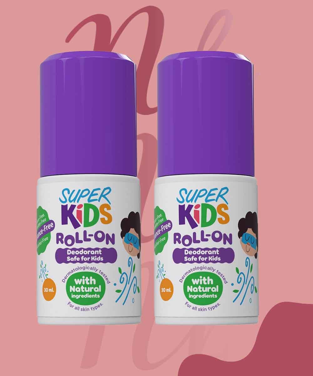 SUPER KIDS DEOD ROLL ON (FRAGRANCE) 1+1 30ML
