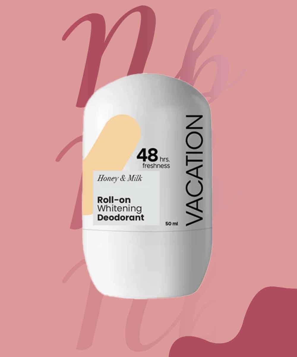 VACATION DEOD ROLL ON WHITENING (HONEY&MILK) 50ML